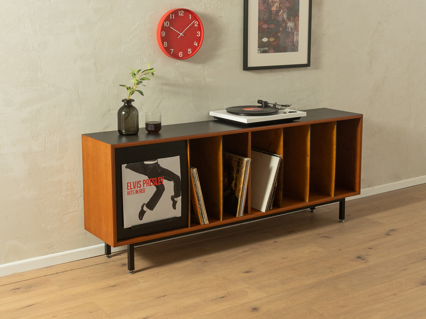 1960s Record cabinet, WK Möbel