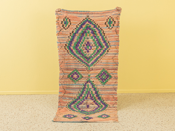 Vintage Boujad, Berber Teppich, 82 X 185