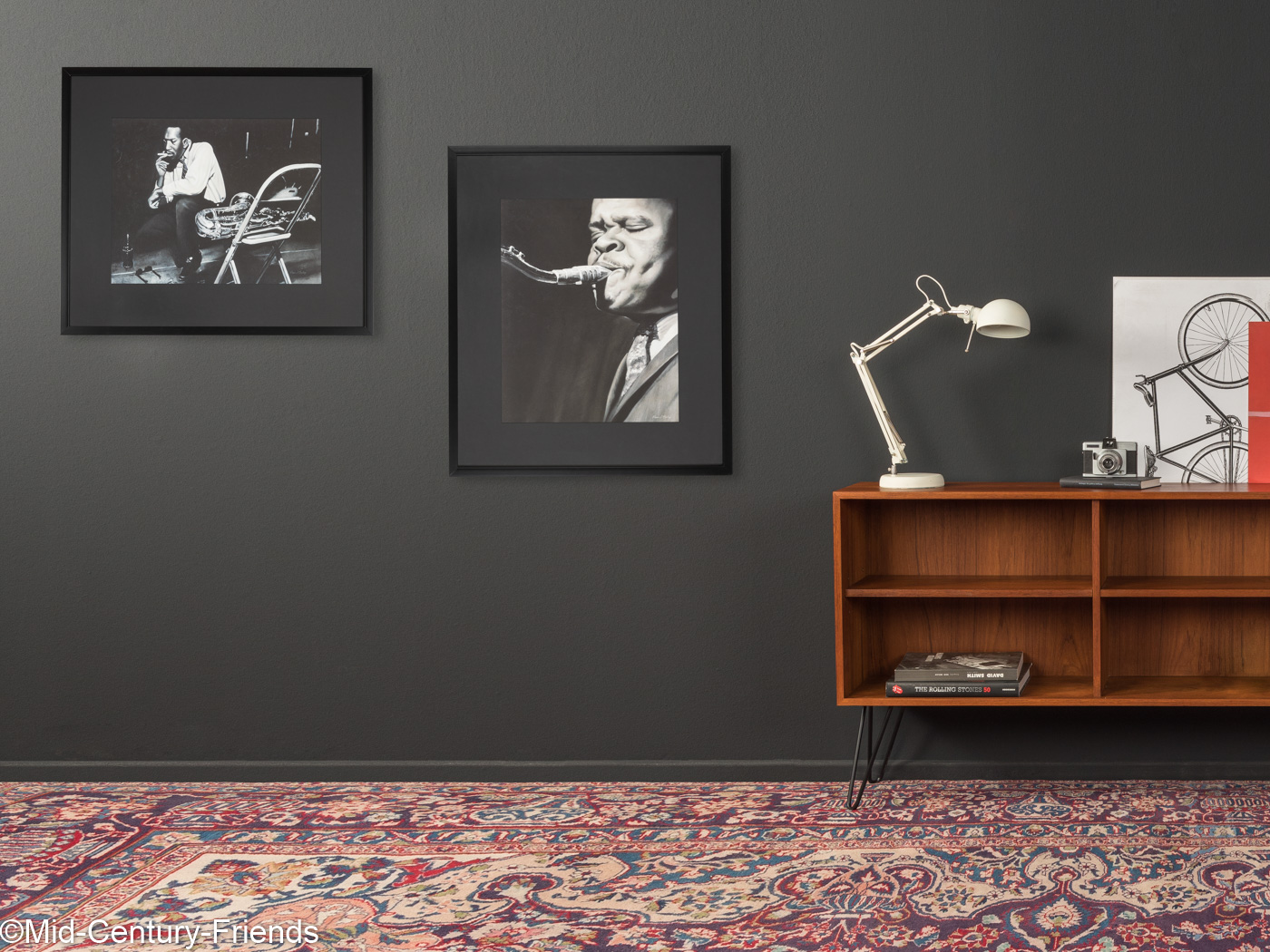 Jazz Series (Set), S/W Kunstdruck, 73 x 63 cm