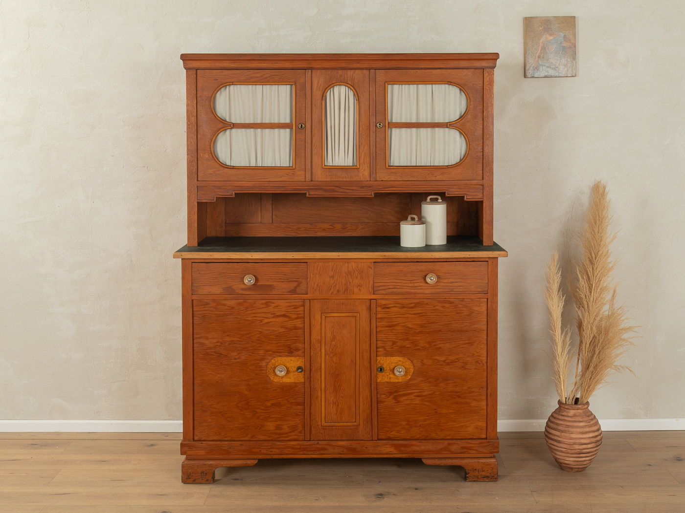 1920er Jahre Art déco Küchenschrank