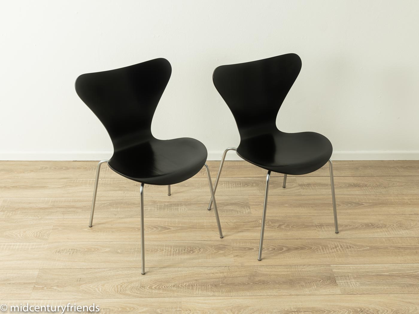 Esszimmerstühle Modell 3107, Arne Jacobsen