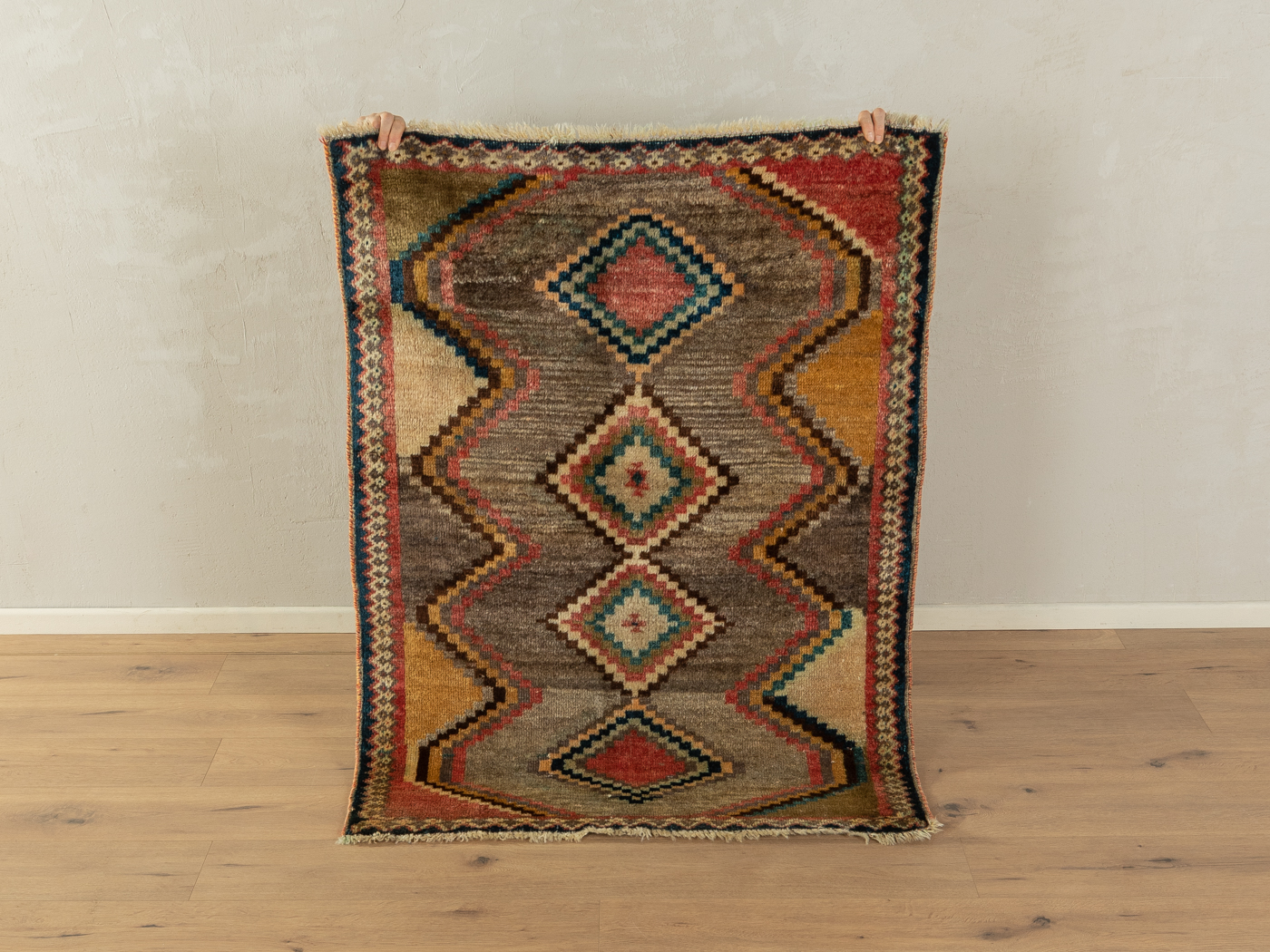 Vintage Berber Teppich, 102 x 140
