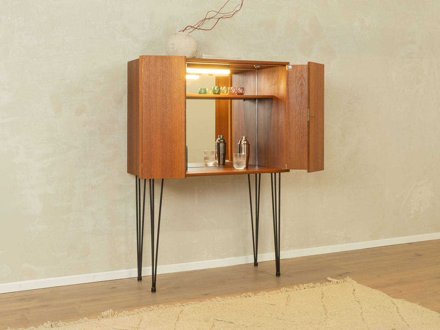 1960er Jahre Barschrank, WK Möbel