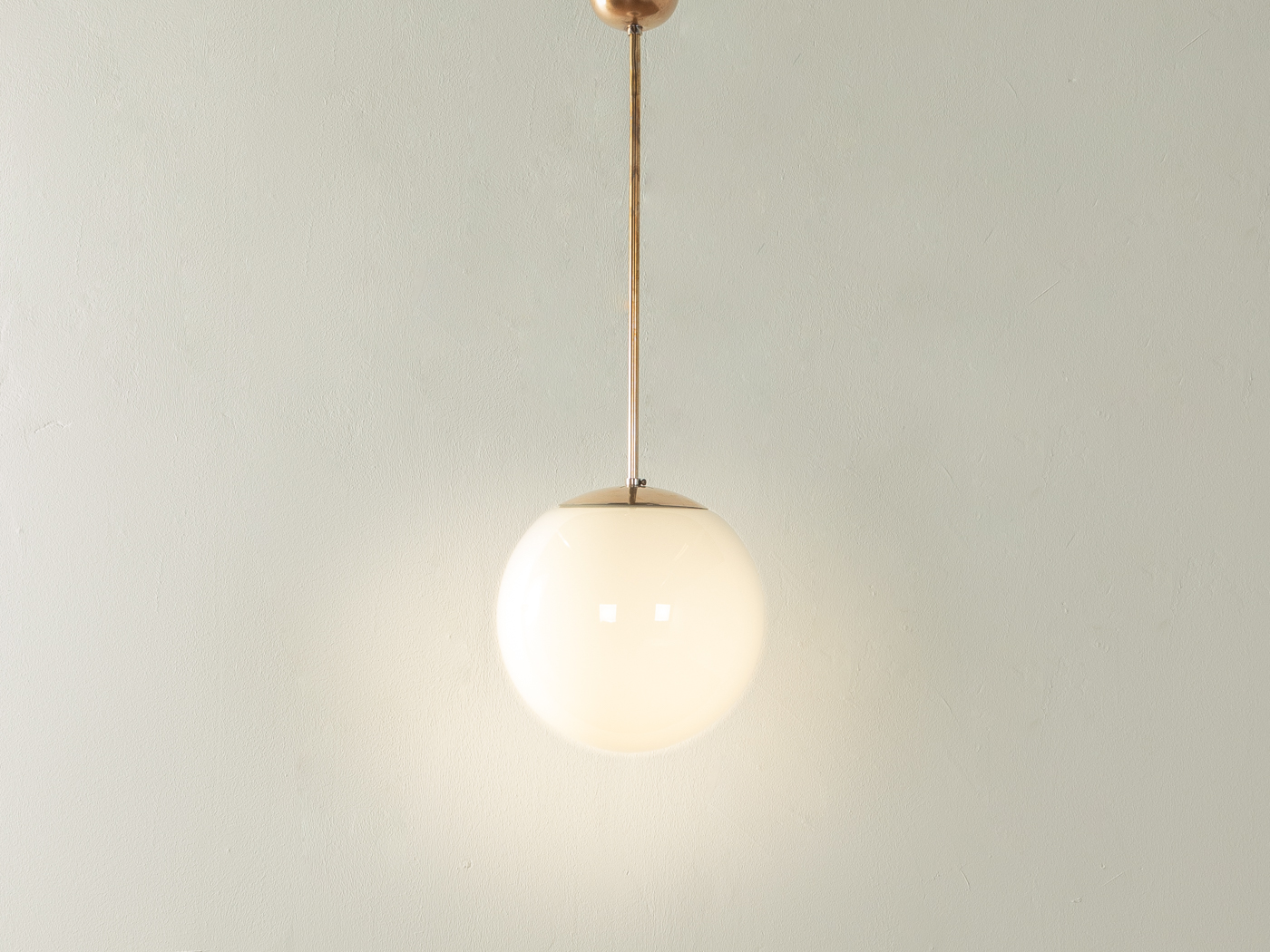 1950er Jahre Kugel-Deckenlampe