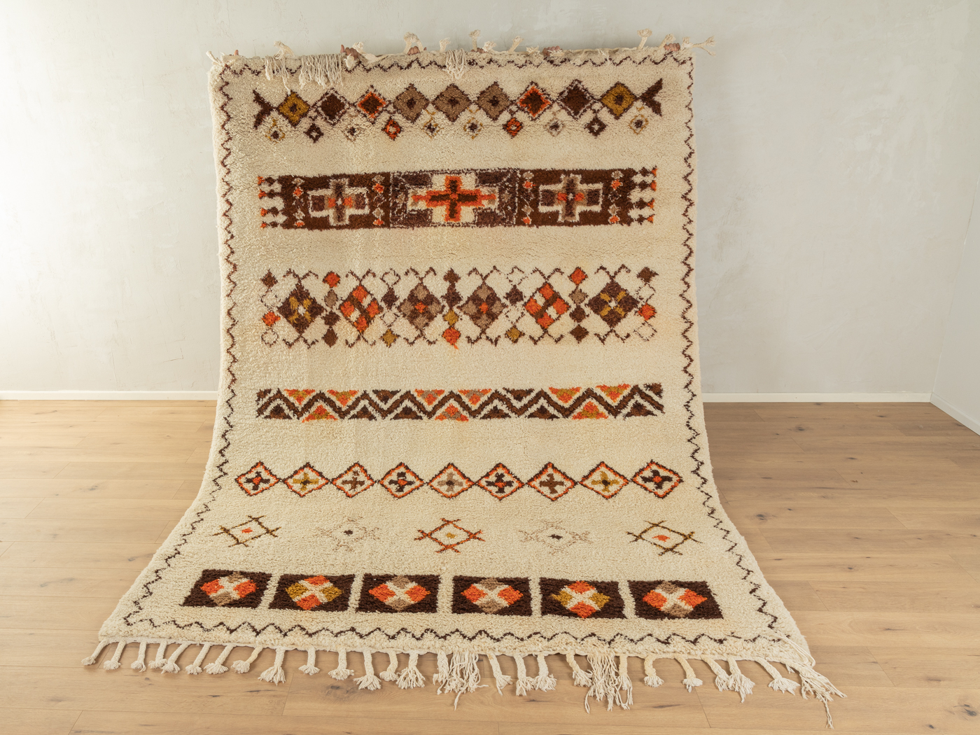 Vintage Berber carpet, 241 x 343
