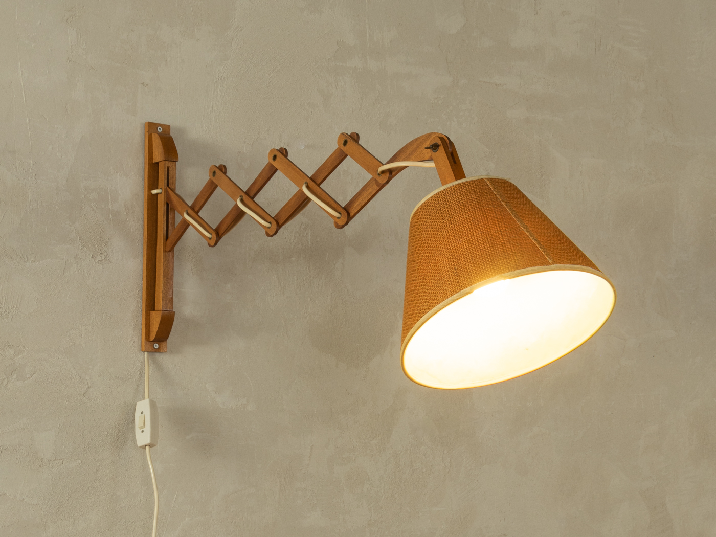 1960er Jahre Scherenlampe
