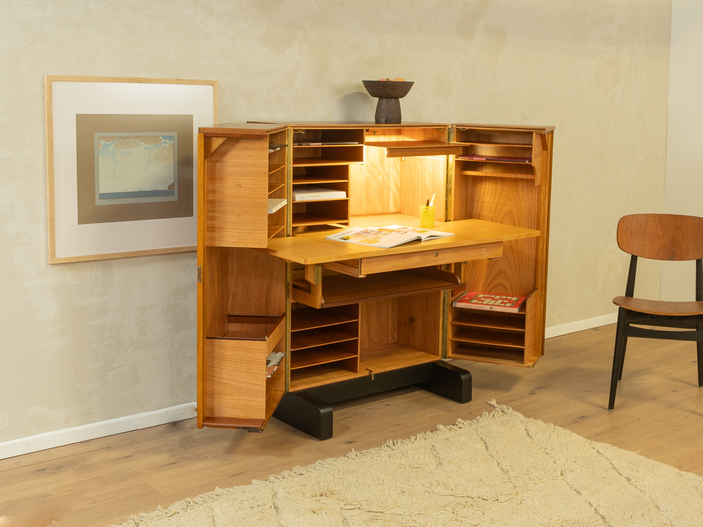 1950s Bureau, "Hausbüro"