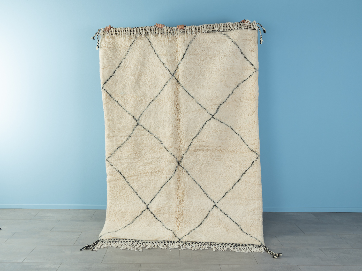 Midi Beni II, Berber Teppich, 162 x 243