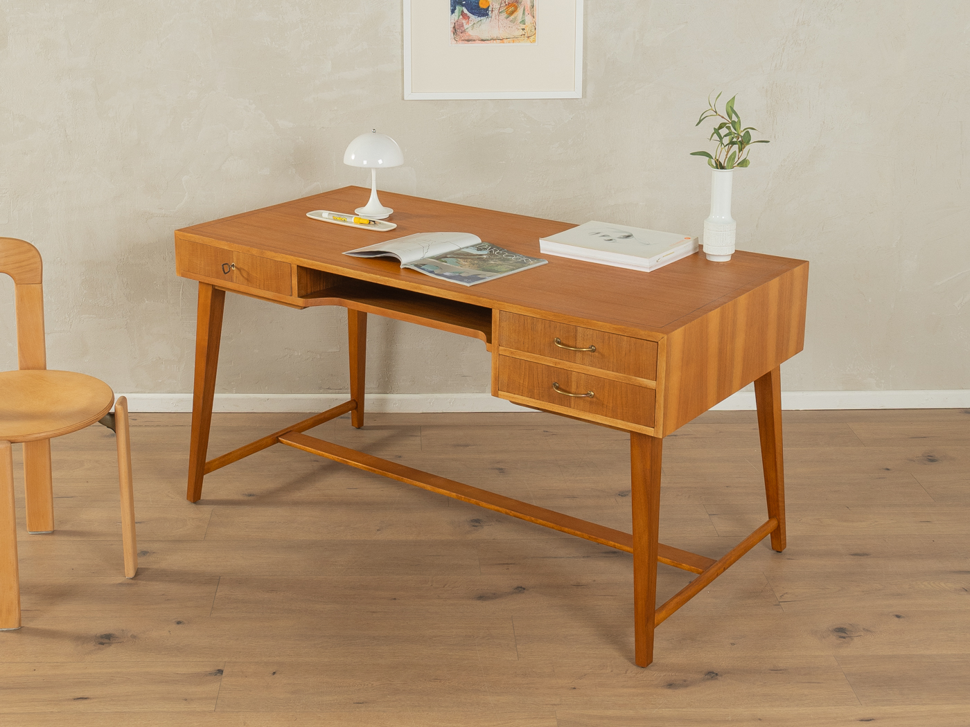 1950s desk, Georg Satink, WK Möbel