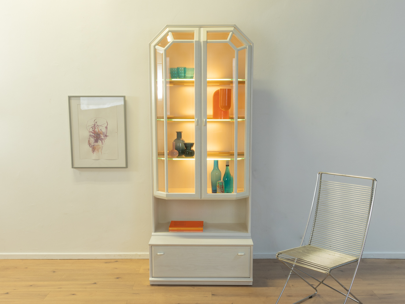 1980er Jahre Vitrine