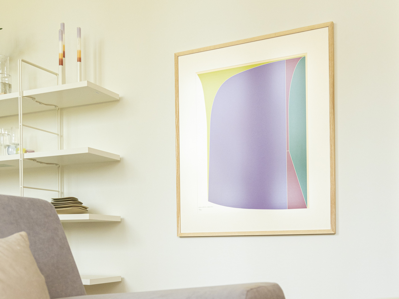 Winkel, Color Lithograph, 85 x 100 cm